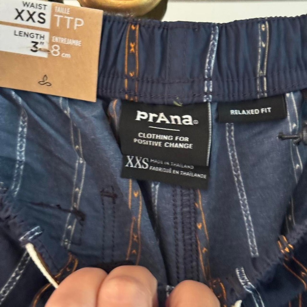 NWT Prana shorts sz MXXS/WXS - Picture 5 of 5
